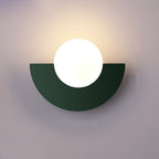 Modern Metal Wall Light With Selectable LED Glow — Ashbury Home & Living