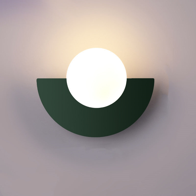 Modern Metal Wall Light With Selectable LED Glow — Ashbury Home & Living
