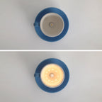Modern Ceramic Semi-Flush Mount Ceiling Light — Ashbury Home & Living