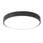 Low-Profile Round LED Ceiling Light With Minimal Frame