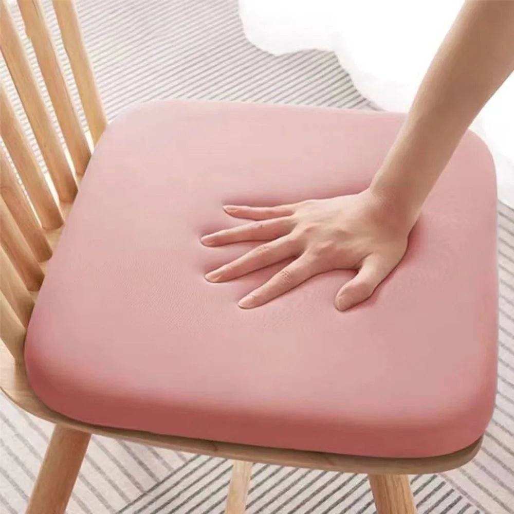 Ergonomic Non-Slip Seat Cushion with Shape-Retaining Sponge Core and Removable Cover for Office Chair, Car Seat and Desk Chair