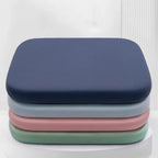 Ergonomic Non-Slip Seat Cushion with Shape-Retaining Sponge Core and Removable Cover for Office Chair, Car Seat and Desk Chair