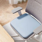 Ergonomic Non-Slip Seat Cushion with Shape-Retaining Sponge Core and Removable Cover for Office Chair, Car Seat and Desk Chair