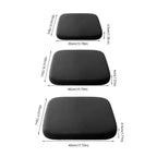 Ergonomic Non-Slip Seat Cushion with Shape-Retaining Sponge Core and Removable Cover for Office Chair, Car Seat and Desk Chair