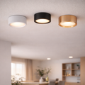Modern Iron Flush Mount Ceiling Light — Ashbury Home & Living