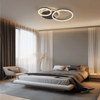 Ring Halo Ceiling Light With Interlocking Circles