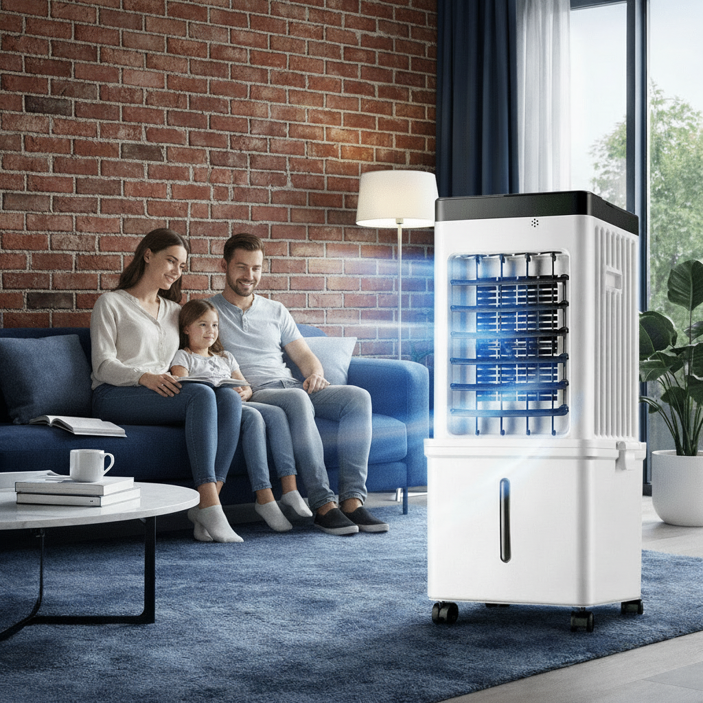 3-in-1 Portable Air Cooler With Humidifier