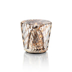 Diamond-Cut Crystal Table Lamp With Faceted Prism Shade