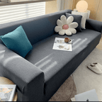 Non-Slip Stretch Sofa Cover Jacquard Elastic Couch Slipcover Soft Machine Washable Furniture Protector Against Pet Hair and Stains