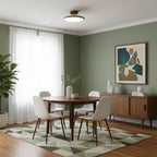 Adjustable Disc Ceiling Light With Low Profile Mount