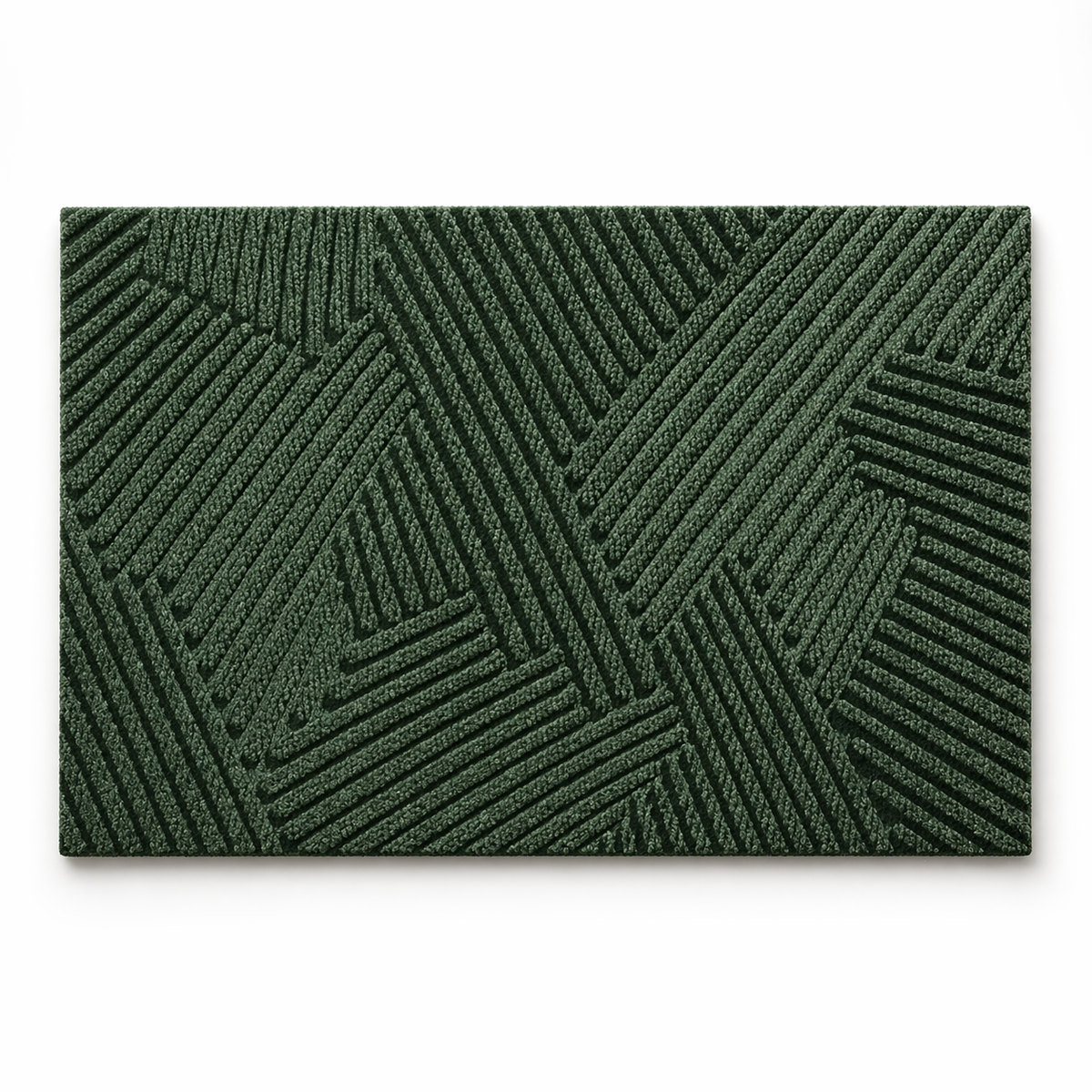 Non-Slip Door Mat Dirt Trapping Polypropylene Entrance Mat with Rubber Backing Modern Scandinavian Doormat for Indoor and Outdoor Use