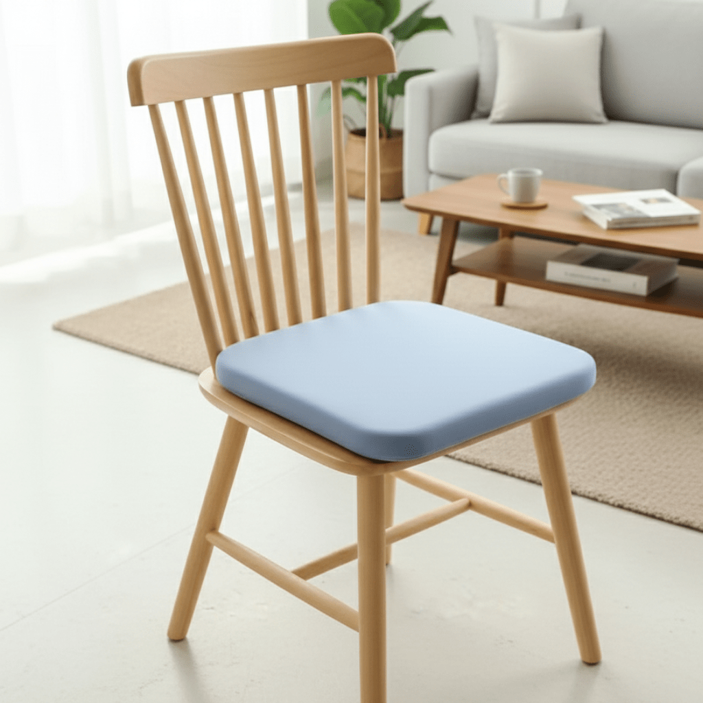 Orthopaedic Memory Foam Seat Cushion Ergonomic Chair Pad for Tailbone and Lumbar Support for Office Chair, Car and Home