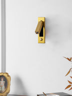 Embedded Bedside Reading Spotlight Wall Light With Adjustable Head