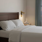 Embedded Bedside Reading Spotlight Wall Light With Adjustable Head
