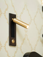 Embedded Bedside Reading Spotlight Wall Light With Adjustable Head