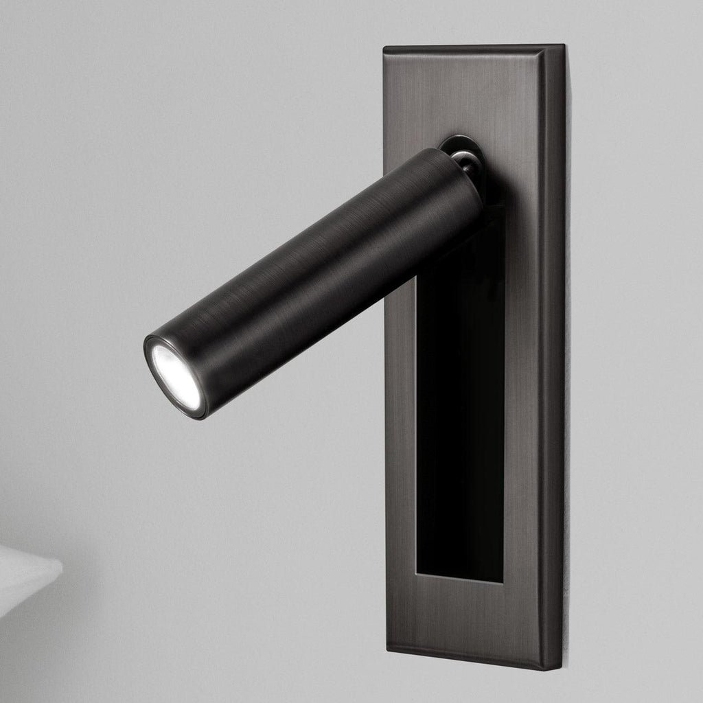 Embedded Bedside Reading Spotlight Wall Light With Adjustable Head
