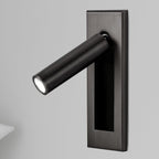 Embedded Bedside Reading Spotlight Wall Light With Adjustable Head