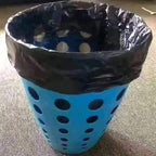 Heavy Duty Bin Bags Leak Proof Kitchen Rubbish Bags Strong Black Refuse Sacks Tear Resistant Bin Liners for Kitchen | Bathroom and Office Bins