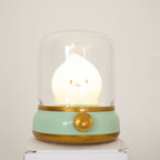 Flame-Effect LED Bedside Table Lamp With Soft Ambient Glow