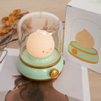 Flame-Effect LED Bedside Table Lamp With Soft Ambient Glow