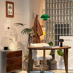 Dome Shade Pendant Light With Floating Globe Diffuser