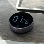 Magnetic Digital Countdown Timer Rotating LED Timer with Large Display Productivity Focus Timer for Kitchen | Study and Home Office