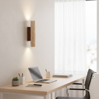 Japandi Travertine Wall Light LED Light With Up And Down Glow