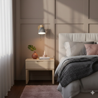 Minimalist Wooden Cone Wall Sconce LED Light With Conical Shade