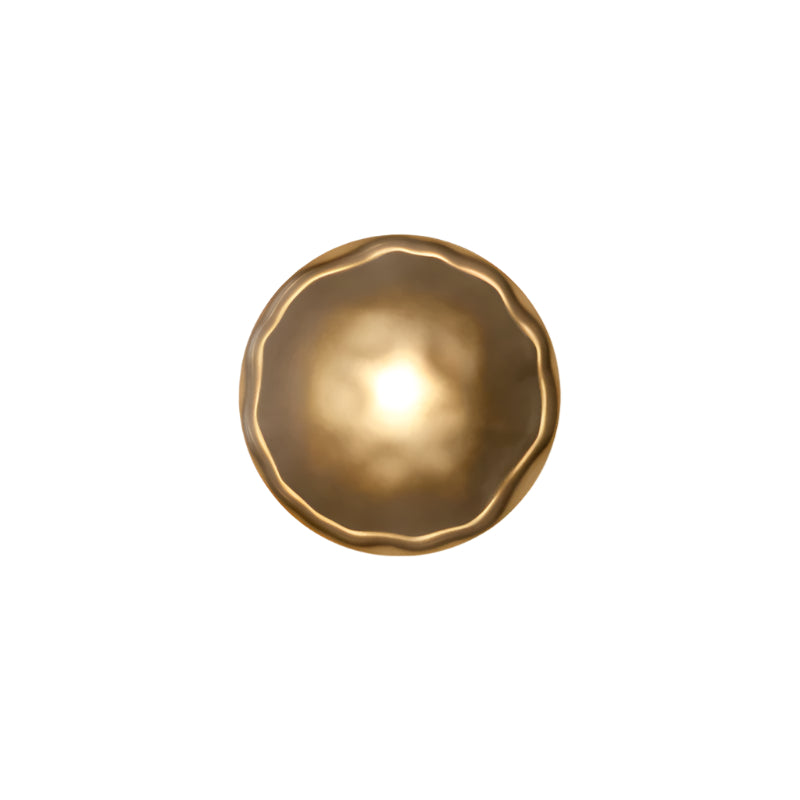 Nordic Ripple Glass Wall Light LED Light With Double Round Shade