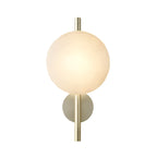 Nordic Ripple Glass Wall Light LED Light With Double Round Shade