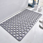 Non-Slip Shower Mat with Drainage Holes Soft Textured Anti-Slip Bath Mat Quick Draining Hygienic Mat for Shower | Bathtub and Wet Room