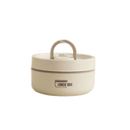 Insulated Stainless Steel Lunch Box Set Double Walled Leakproof Hot Food Container with Carry Bag for Work | School and Picnics