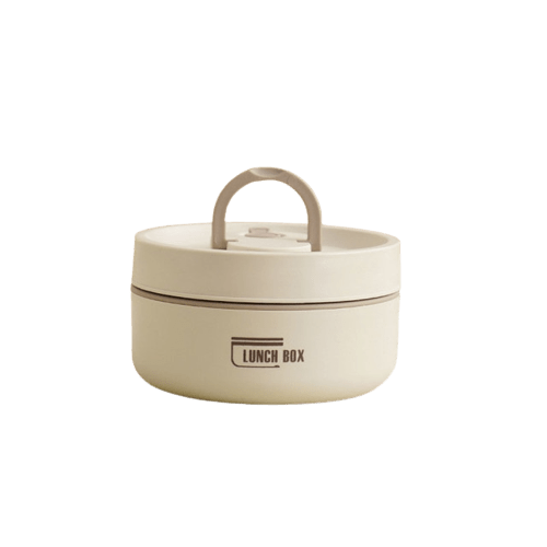 Insulated Stainless Steel Lunch Box Set Double Walled Leakproof Hot Food Container with Carry Bag for Work | School and Picnics