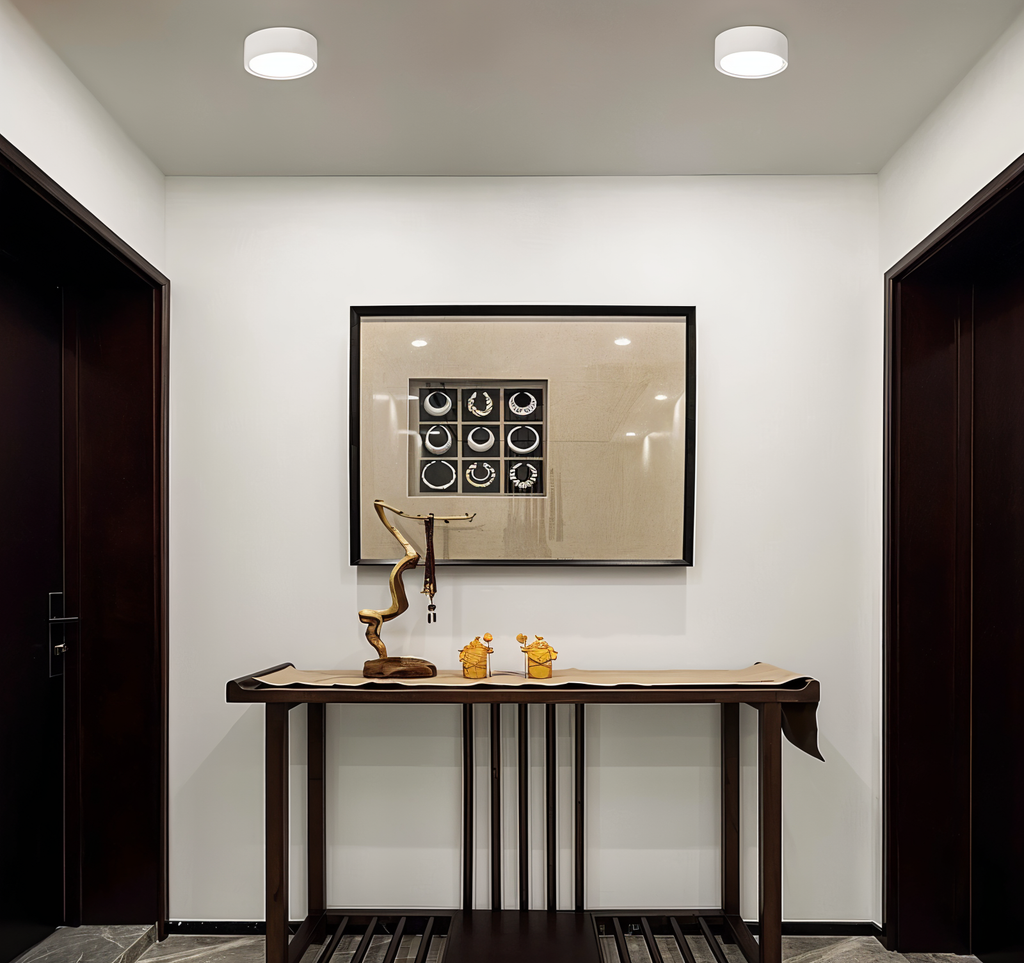 Modern Iron Flush Mount Ceiling Light — Ashbury Home & Living