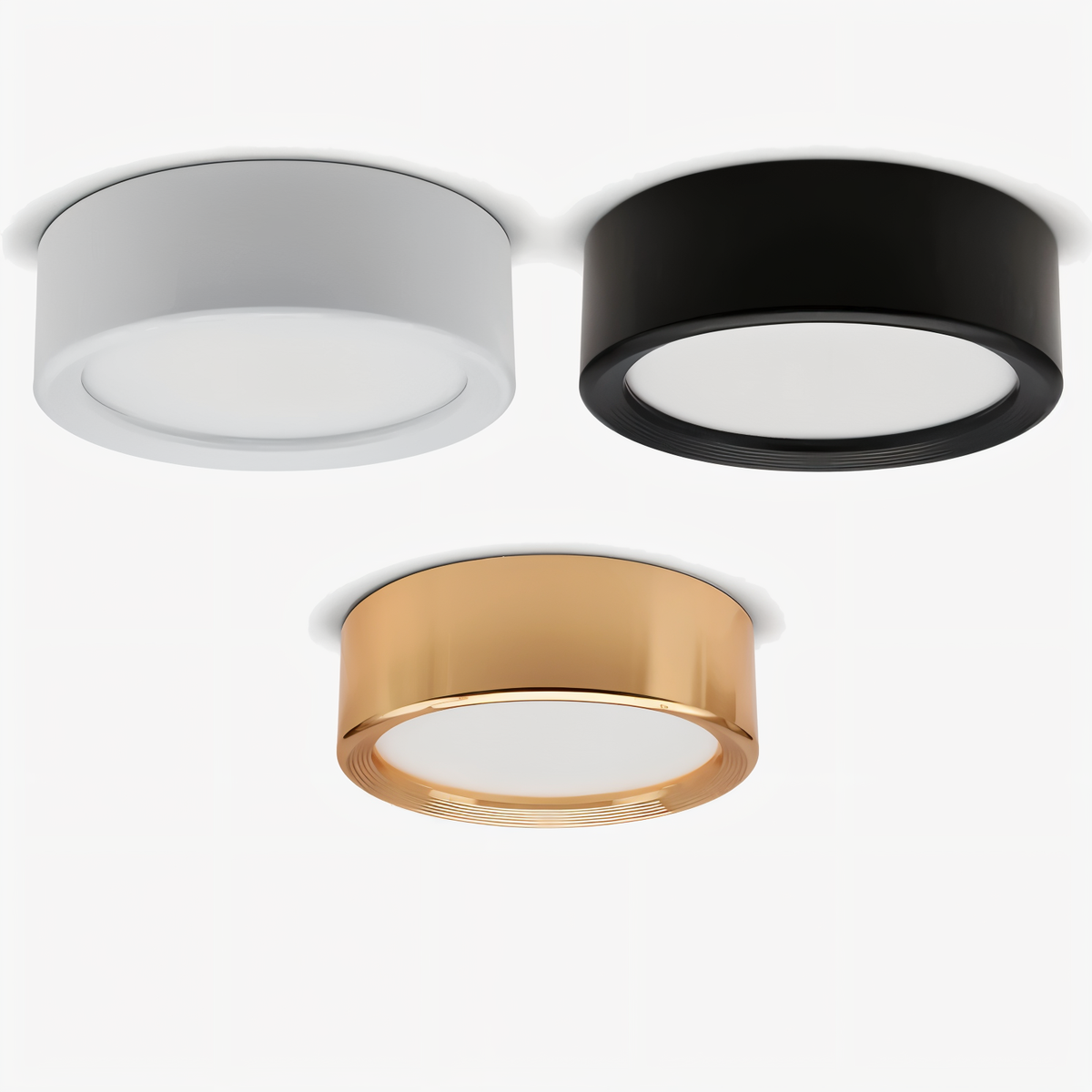 Modern Iron Flush Mount Ceiling Light — Ashbury Home & Living