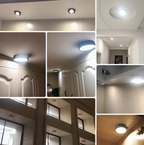 Modern Iron Flush Mount Ceiling Light — Ashbury Home & Living