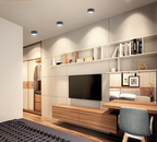 Modern Iron Flush Mount Ceiling Light — Ashbury Home & Living