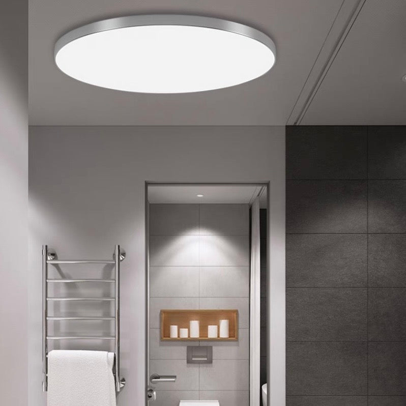 Minimalist Round LED Ceiling Light With Flush Mount Design