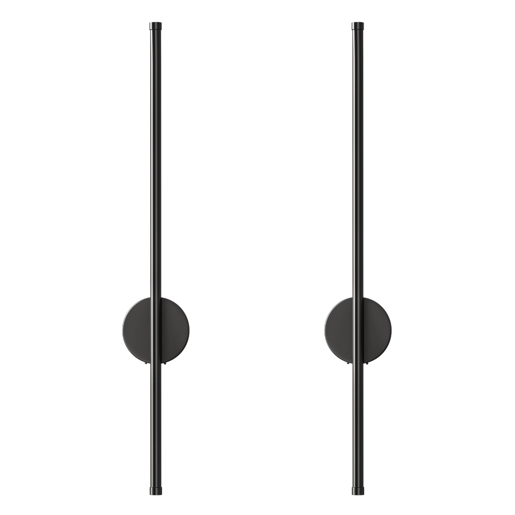 2 Pack Battery Powered LED Wall Light Wall Sconces For Indoors