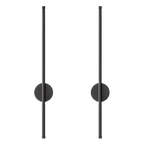 2 Pack Battery Powered LED Wall Light Wall Sconces For Indoors