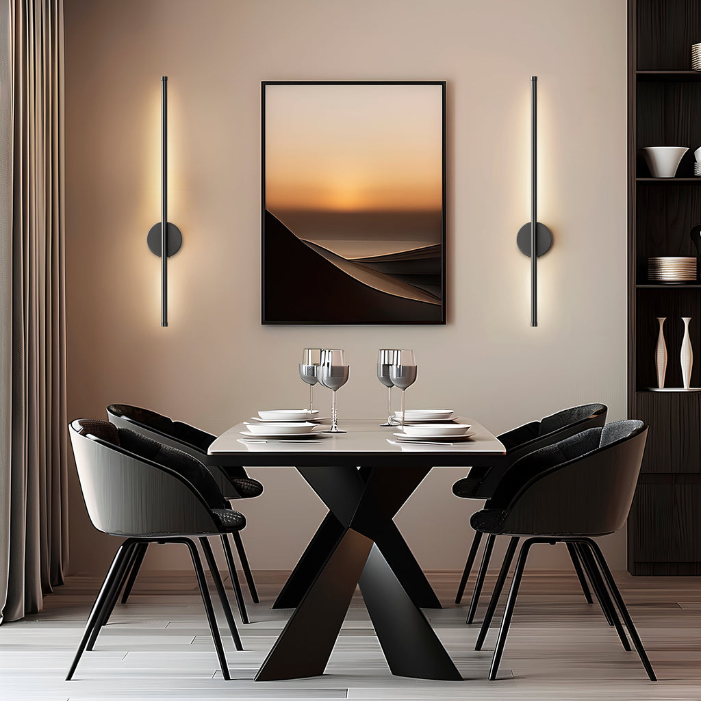 2 Pack Battery Powered LED Wall Light Wall Sconces For Indoors