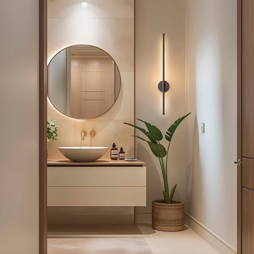 2 Pack Battery Powered LED Wall Light Wall Sconces For Indoors