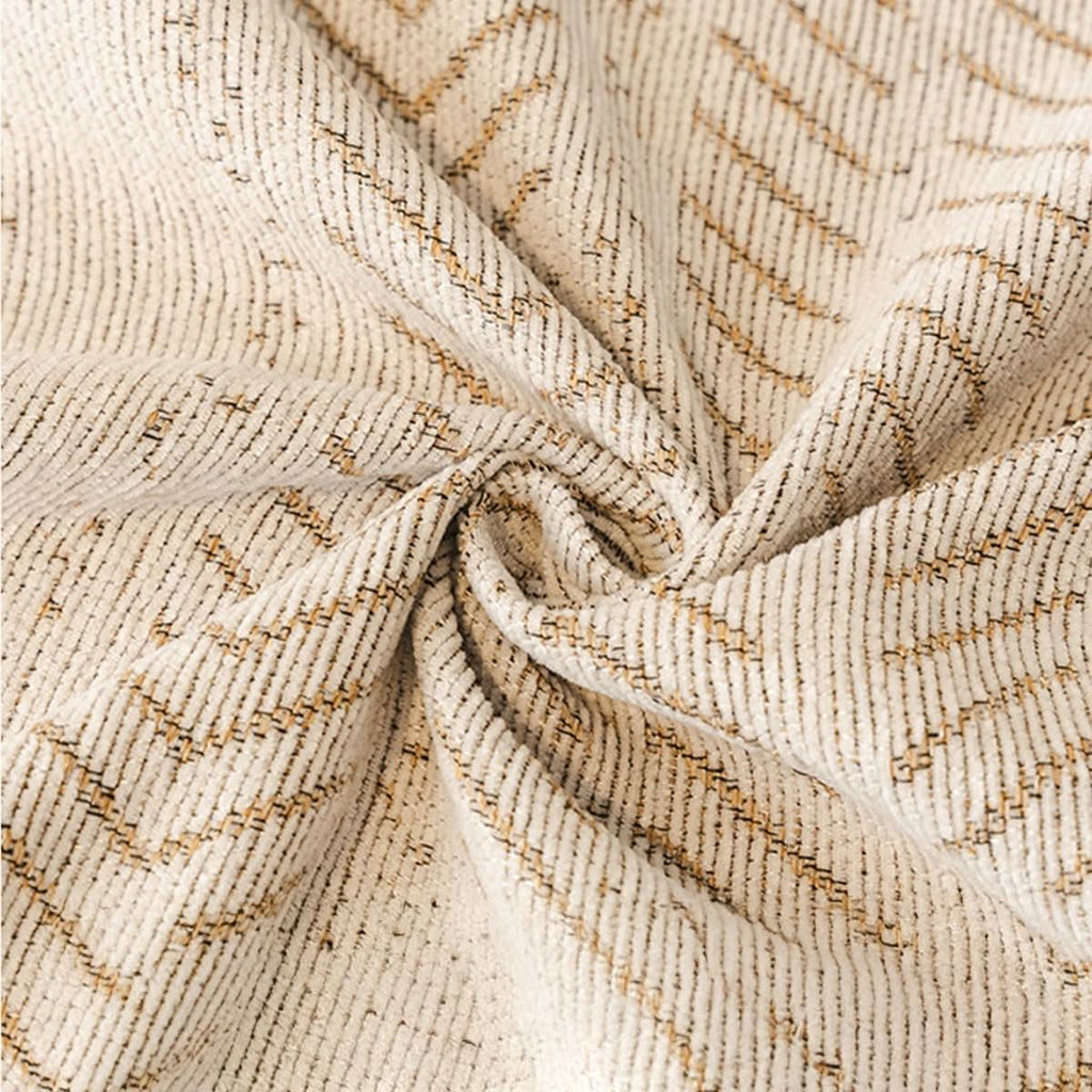 Chenille Sofa Cover Scratch Resistant Washable Sofa Throw with Herringbone Pattern and Fringe for Pet Owners and Families