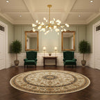 Branching Sputnik Chandelier With Frosted Teardrop Glass Shades