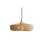 Scandinavian Wood Pendant Light for Living and Dining Rooms — Ashbury Home & Living
