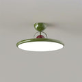 Floating Disc Ceiling Light With Offset Canopy