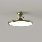 Floating Disc Ceiling Light With Offset Canopy