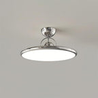 Floating Disc Ceiling Light With Offset Canopy