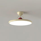 Floating Disc Ceiling Light With Offset Canopy