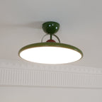 Floating Disc Ceiling Light With Offset Canopy
